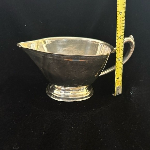 s-l400.jpg Vintage Silver creamer or sauce boat